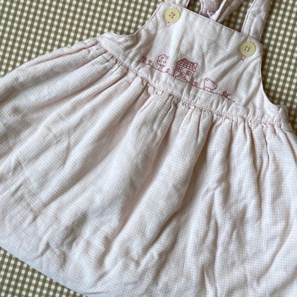Ralph Lauren thick cotton jumper thick pinafore dress preppy Size
6 months - Picture 8 of 9